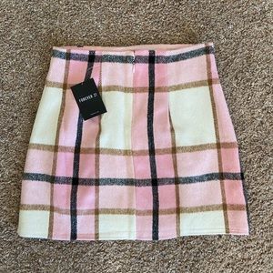 Plaid skirt